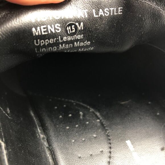 Kenneth Cole Victory at Lastle Men's Black Leather Slip On Dress Shoes 11.5M - Picture 12 of 13